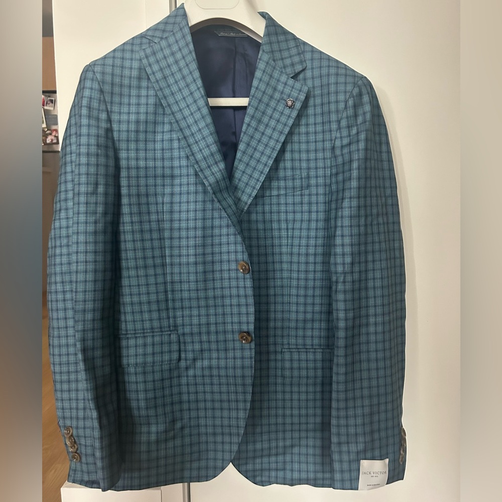NWT Jack Victor Midland Wool Blazer